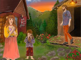 🌄 „Když se slunce pomalu sklání za hory, je nejkrásnější chvíle být spolu.“ Malý Martínek dnes našel v trávě malého...